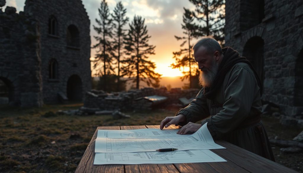 middelalderarkitekt lønn