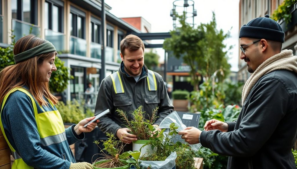 miljøservicearbeid teamarbeid