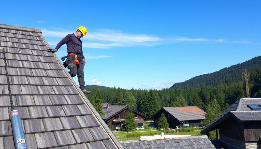 roofer på tak