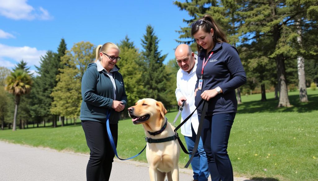 samarbeid Førerhundtrener