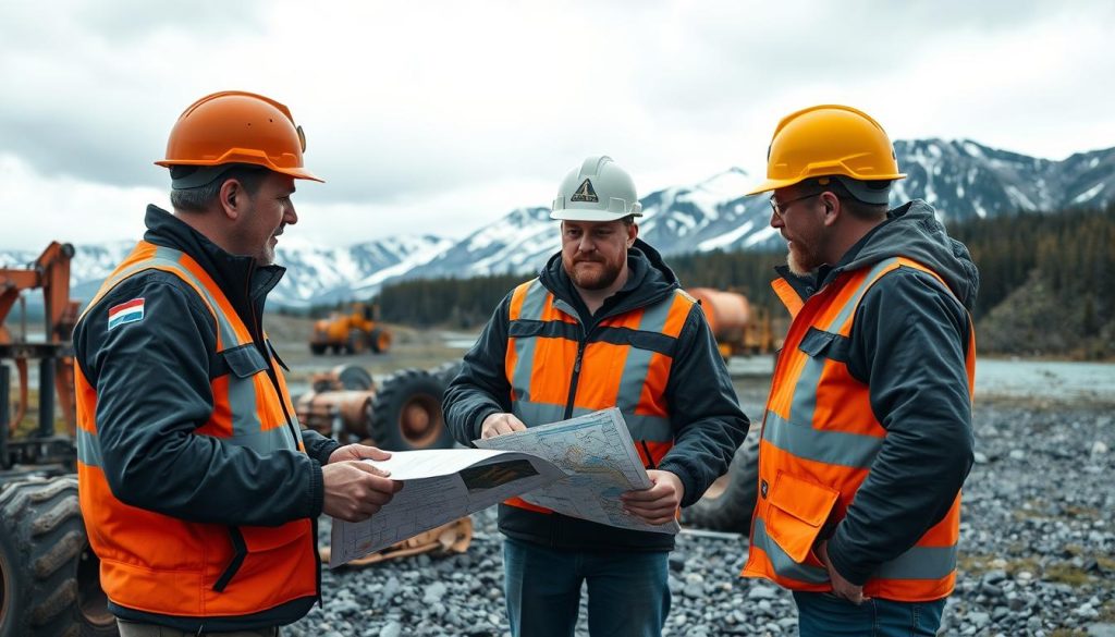 samarbeid gruveingeniør