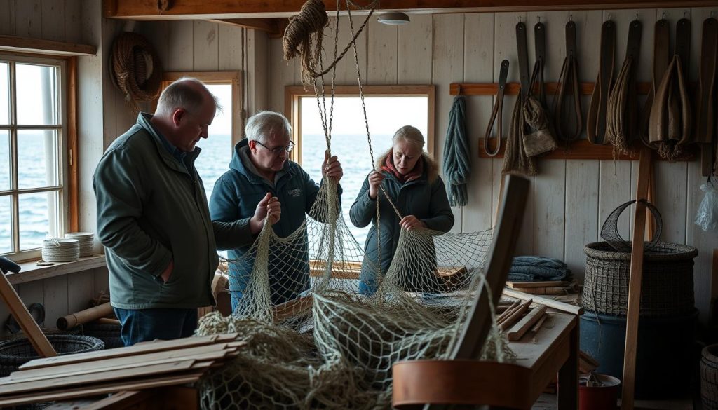 samarbeid i fiskeredskapsfaget