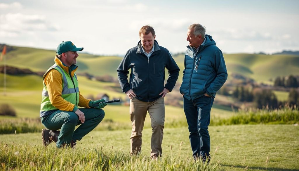 samarbeid mellom greenkeeper og fagpersoner innen sport