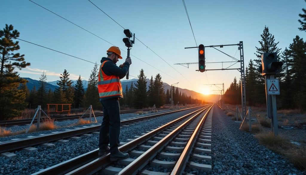 signalmontør arbeidsoppgaver