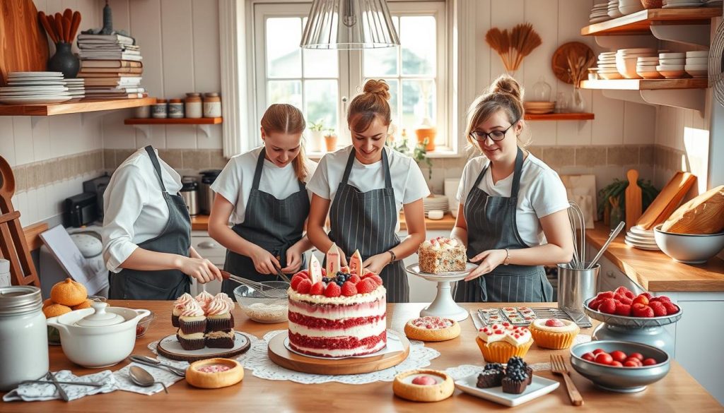 Konditorutdanning og kakebaking