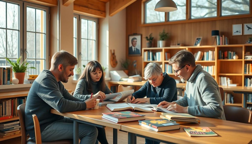 Voksne studenter som lærer